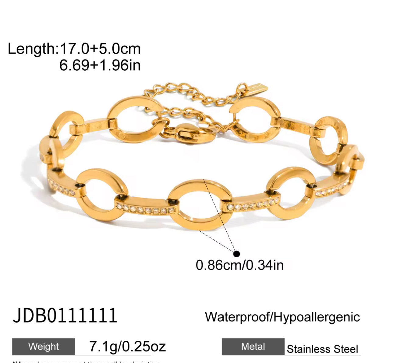 Round Chain Bracelet