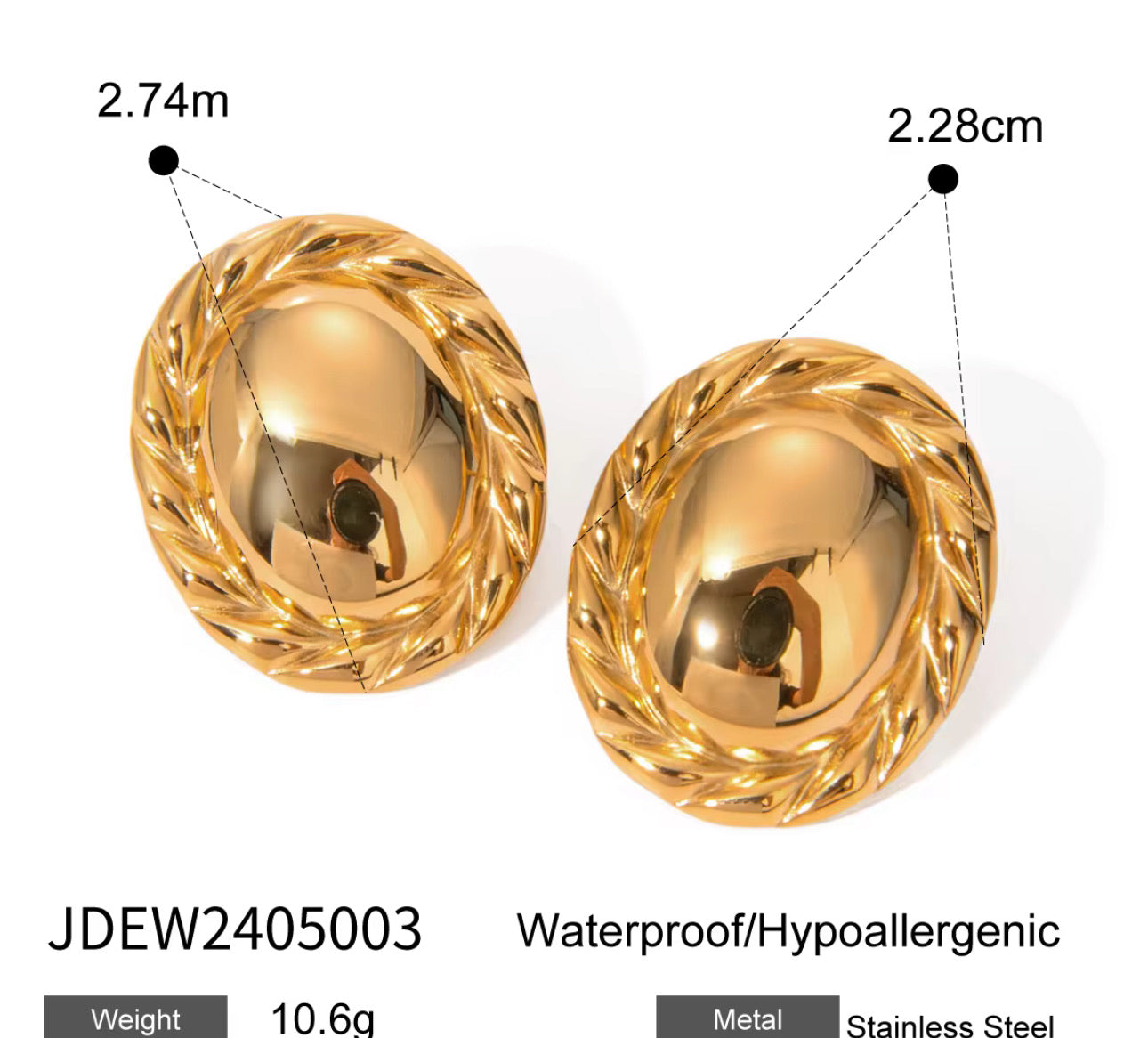 Solar Dome Earrings